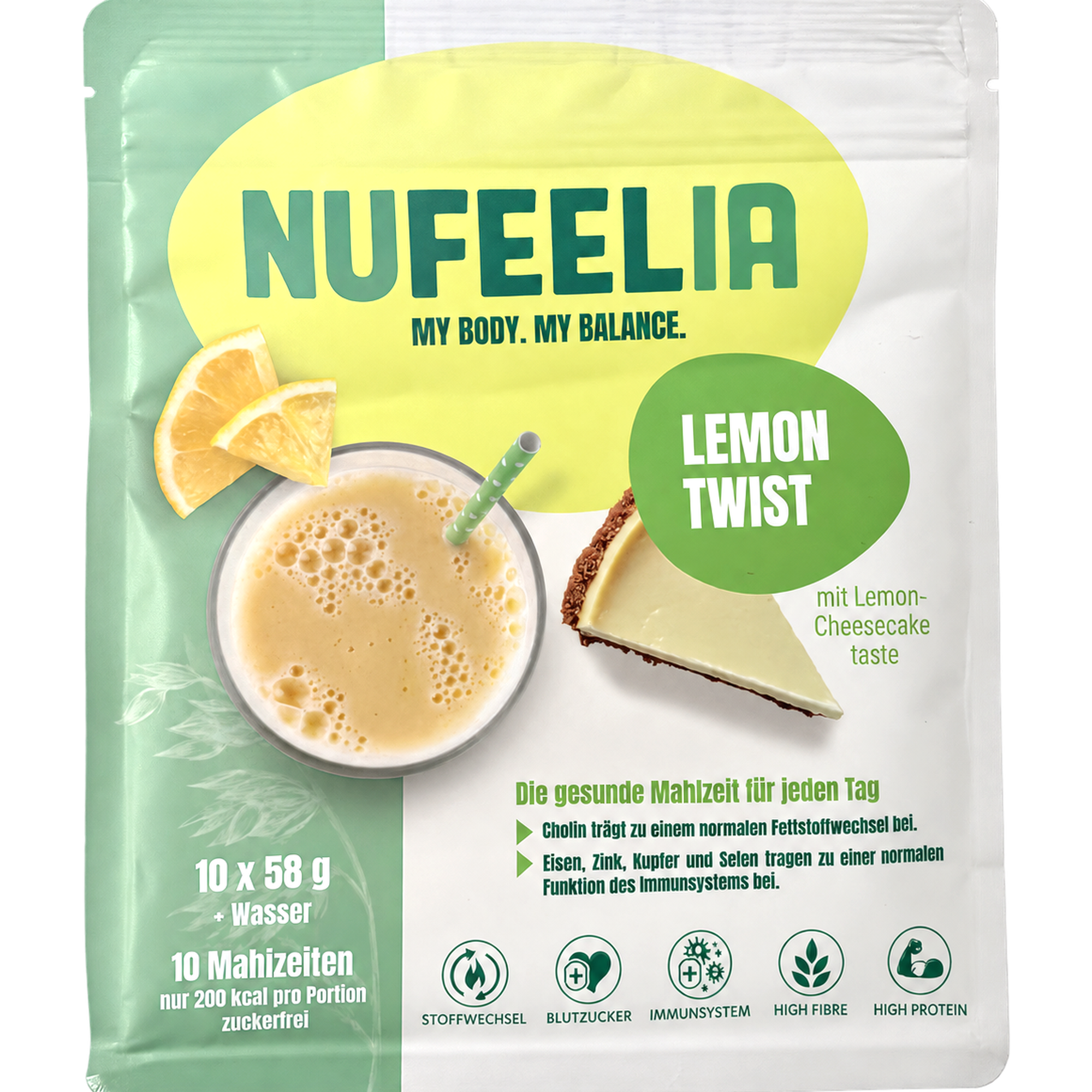 Nufeelia Lemon Twist Verpackung