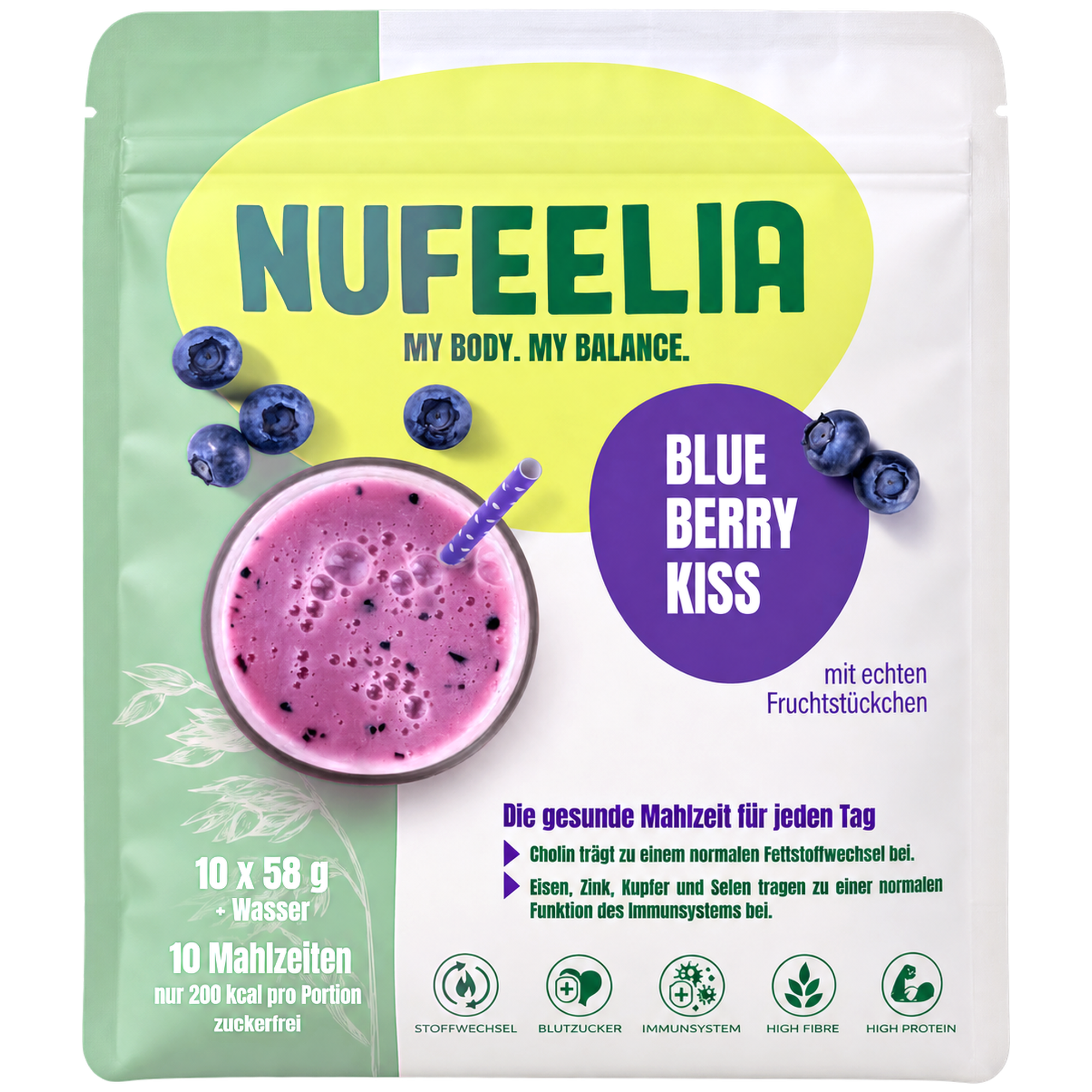 Nufeelia Blueberry Kiss Packung